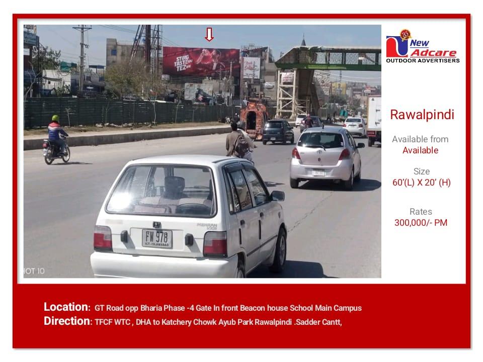 GT ROAD OPP BHARIA PHASE-4 GATE IN FRONT BEACON HOUSE SCHOOL MAIN CAMPUS