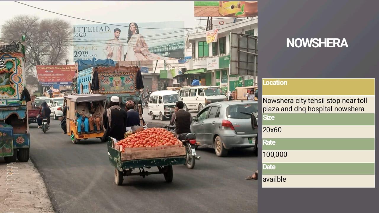 NOWSHERA CITY TEHSIL STOP NERA TOLL PALAZA AND DHQ HOSPITAL NOWSHERA